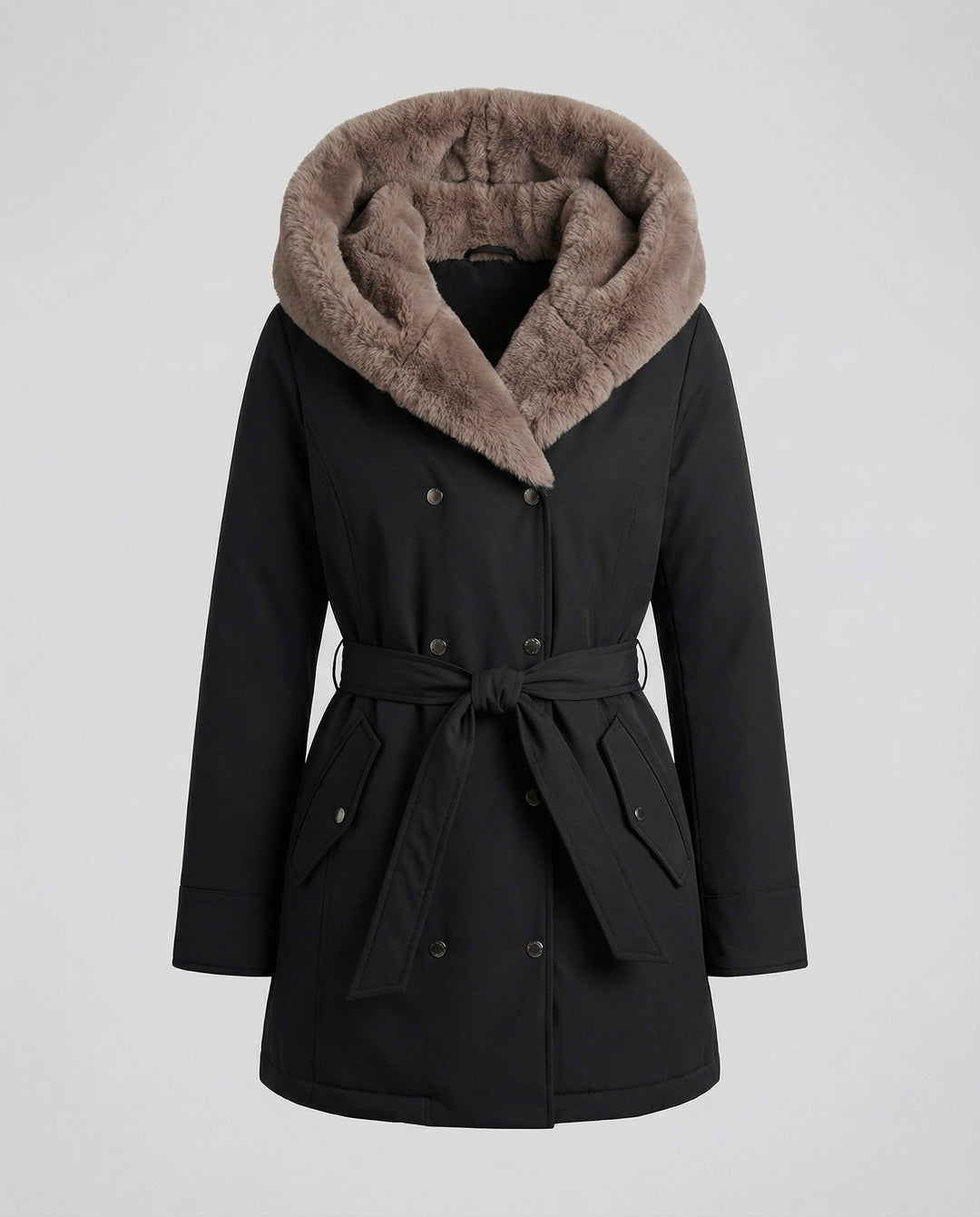 Warm Fur Winter Jacket Women