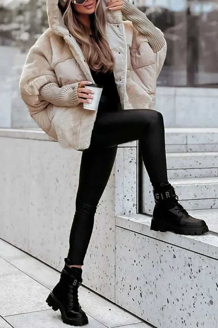 Mune | Women's Winter Fleece Jacket Elegant Luxury with Cuddle Factor