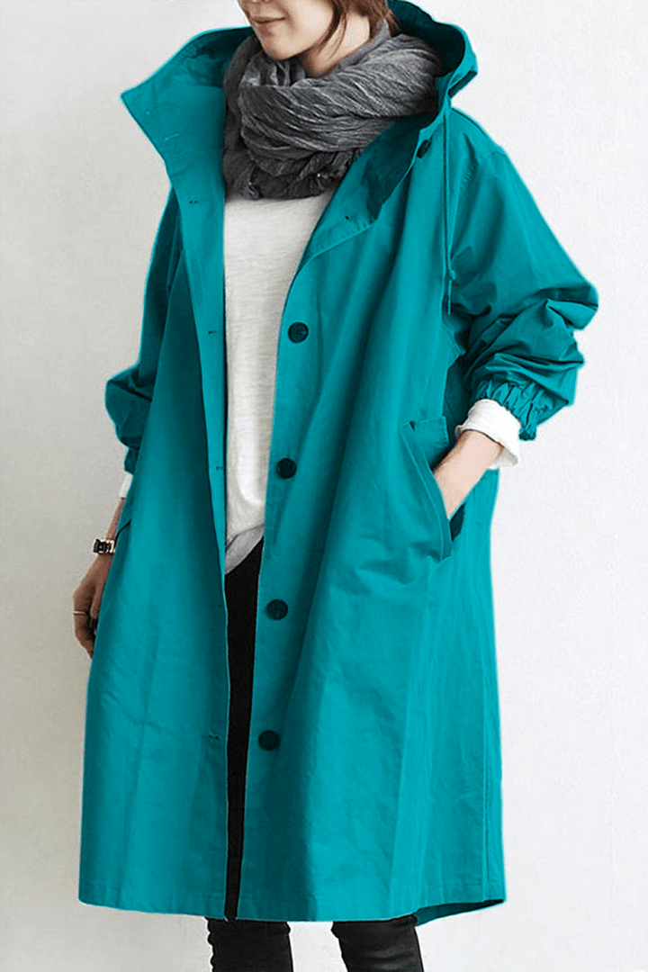 Mune | Trench Coat with Hood for Women