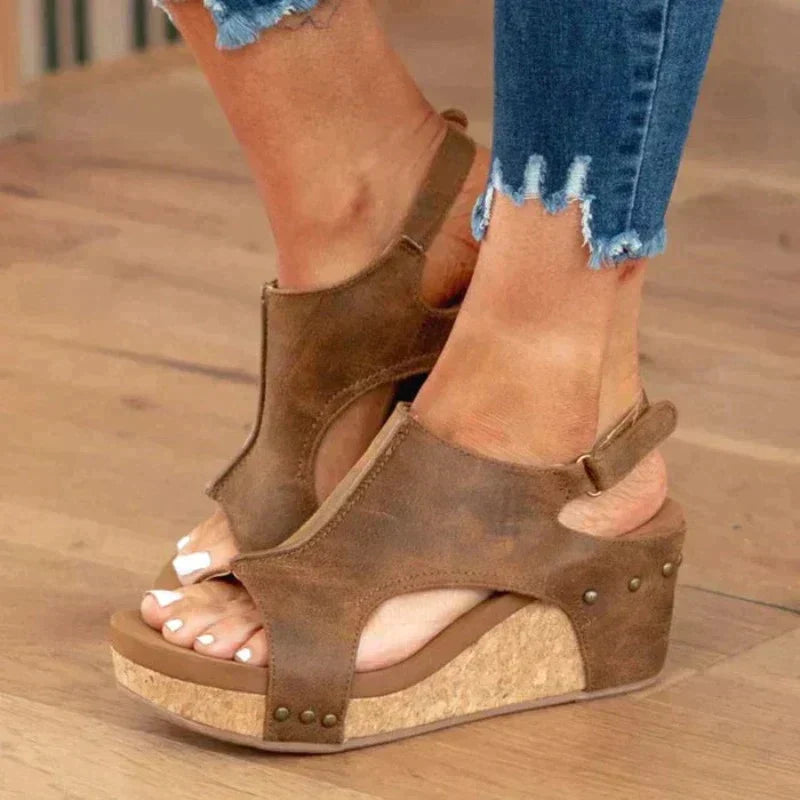 Orthopedic sandals for additional support