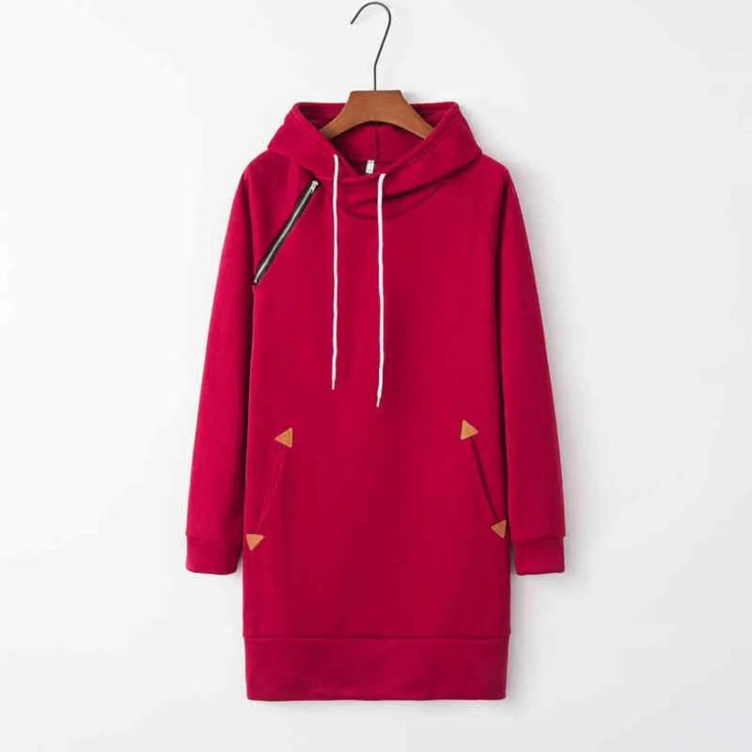 Mune | Casual hoodie sweatshirt dress with pockets