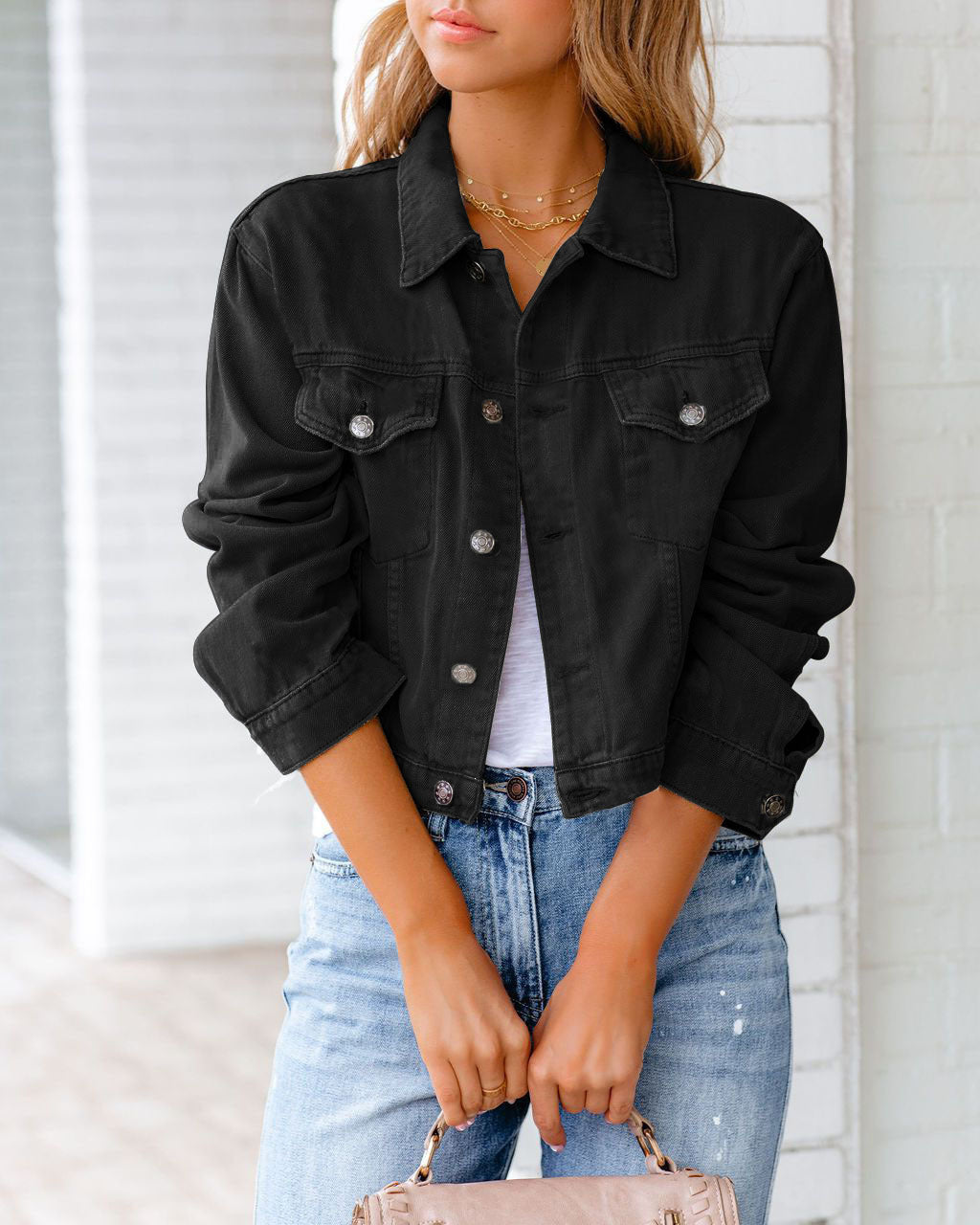 Mune Fashion | Casual Denim Jacket with Pockets for Women