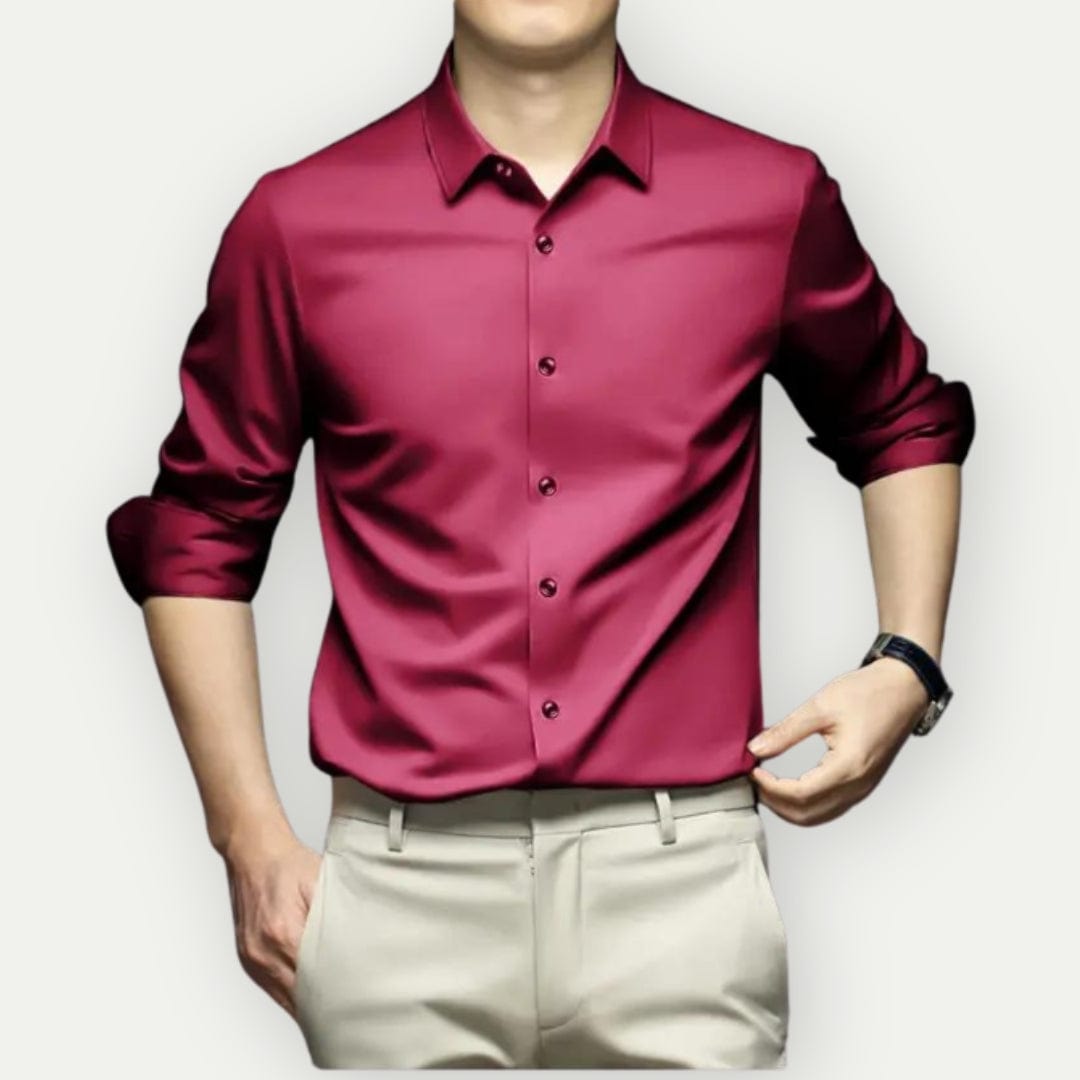 Wrinkle-free, non-iron shirt