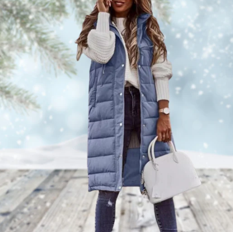Mune | Long Gilet Coat