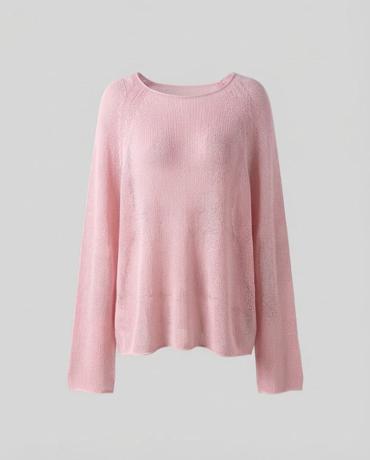 Women's Casual Knit Set with Oversized Sweater and Ruffled Midi Skirt Mune Fashion