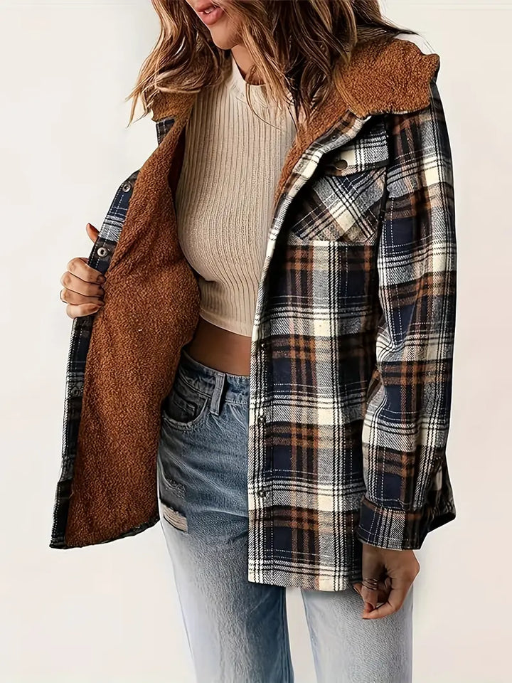 Mune | Winter Checked Zip Jacket