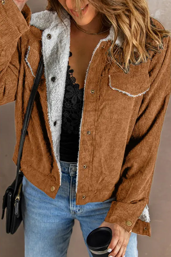 Mune | Lambswool Patchwork Corduroy Jacket