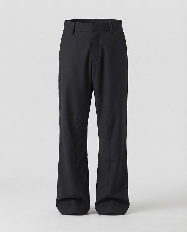 Men's suit trousers in a tailored look with crease and wide leg Mune Fashion