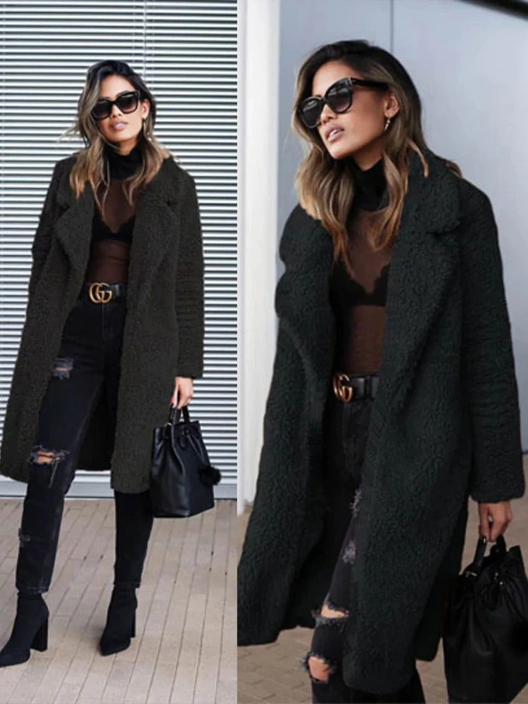 Mune | Hidden Pocket Teddy Coat