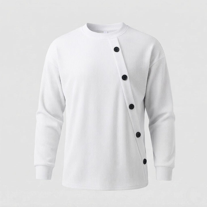 Men's Fashion Scarf Sleeve Blouse Mune Fashion