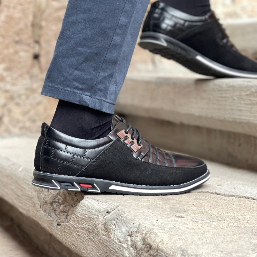 Orthopedic Leather Shoes Mune Fashion