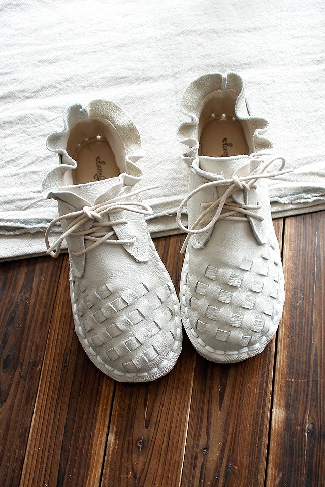 Mune Fashion | Retro Artistic Real Women's Shoes