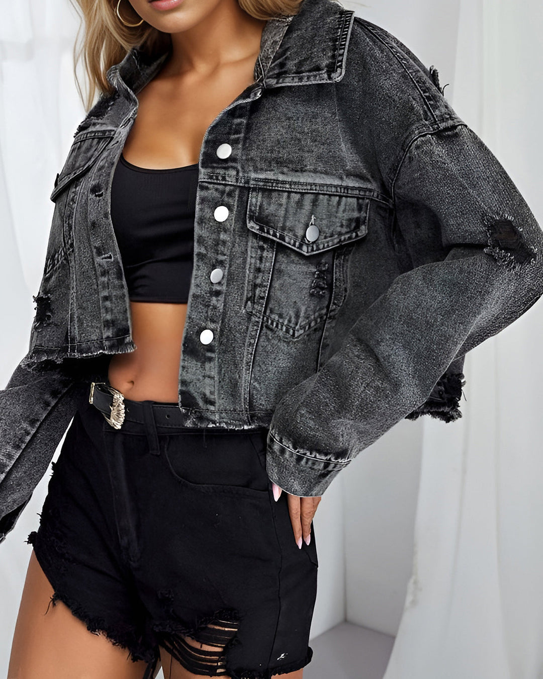 Mune | Denim Short Jacket