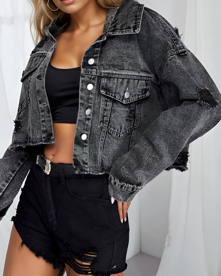Mune | Denim Short Jacket