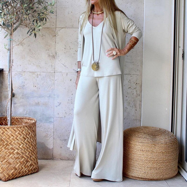 Mune | Three-Piece Comfortable Linen Set
