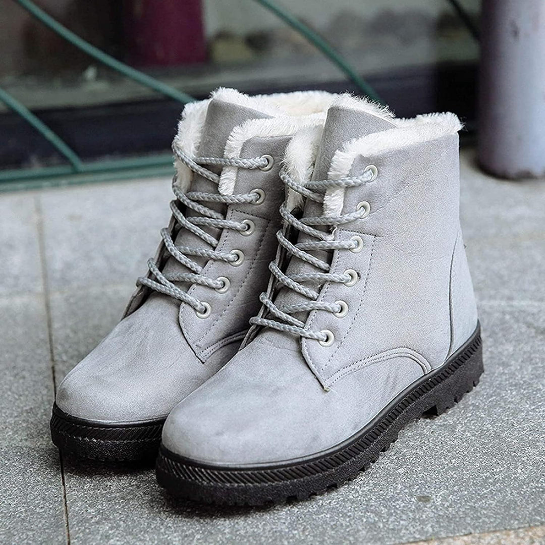 Mune | Non-slip snow boots with laces