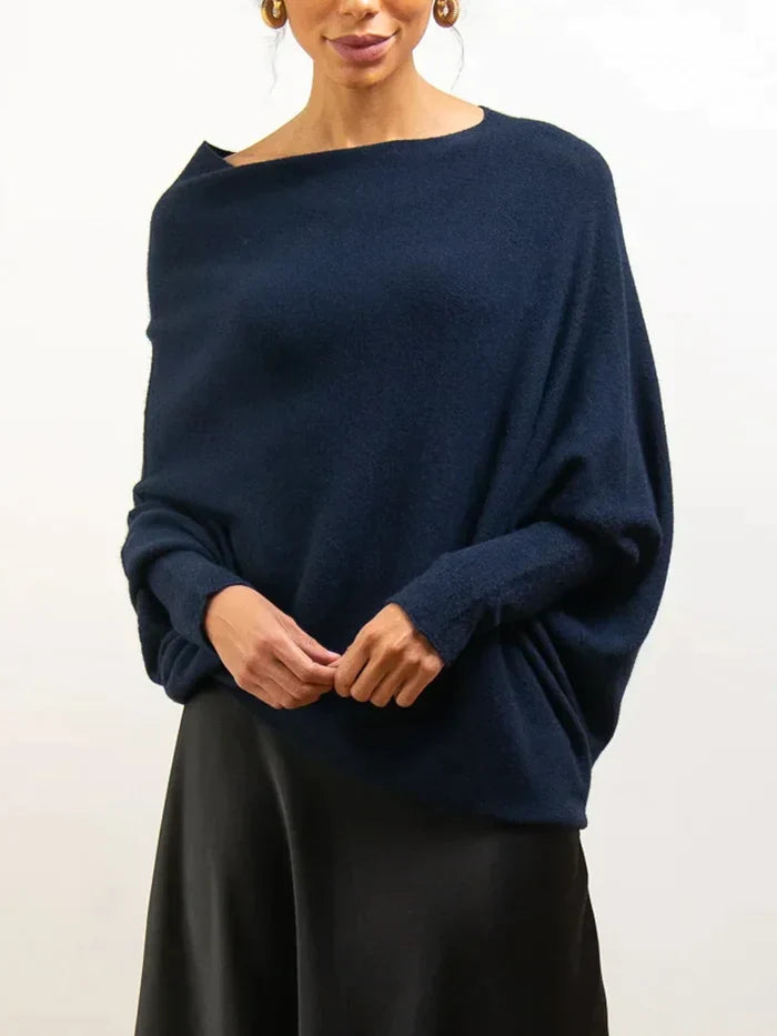 Mune | Asymmetrical draped pullover