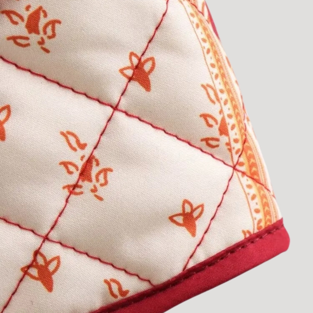 Mune | Women's lightweight summer quilted jacket – printed Boho style
