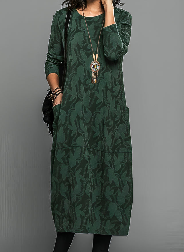 Mune | Luxury Winter Dress With Print