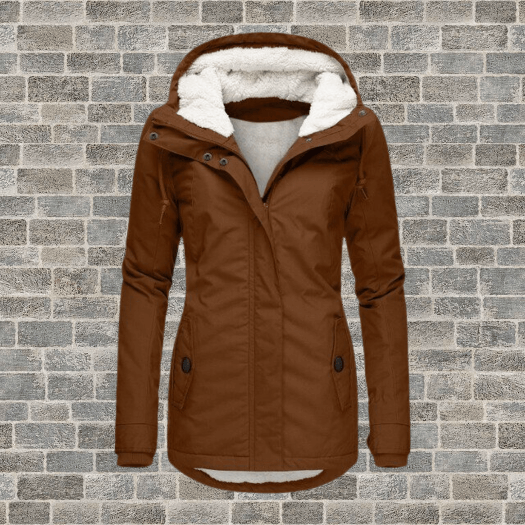 Mune | Women's Long Winter Coat with Luxurious Fur Lining