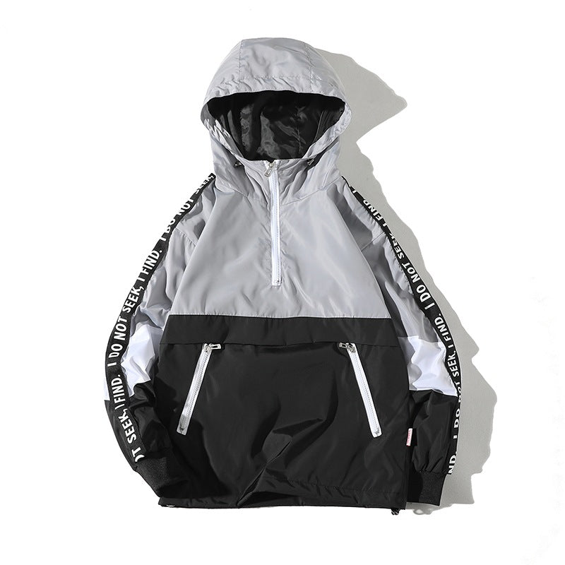 Men's Hooded Shell Jacket Mune Fashion