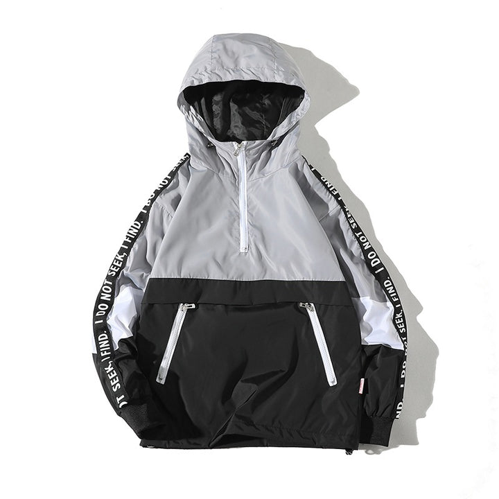 Men's Hooded Shell Jacket Mune Fashion