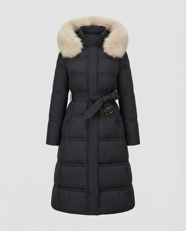 Long padded coat women winter