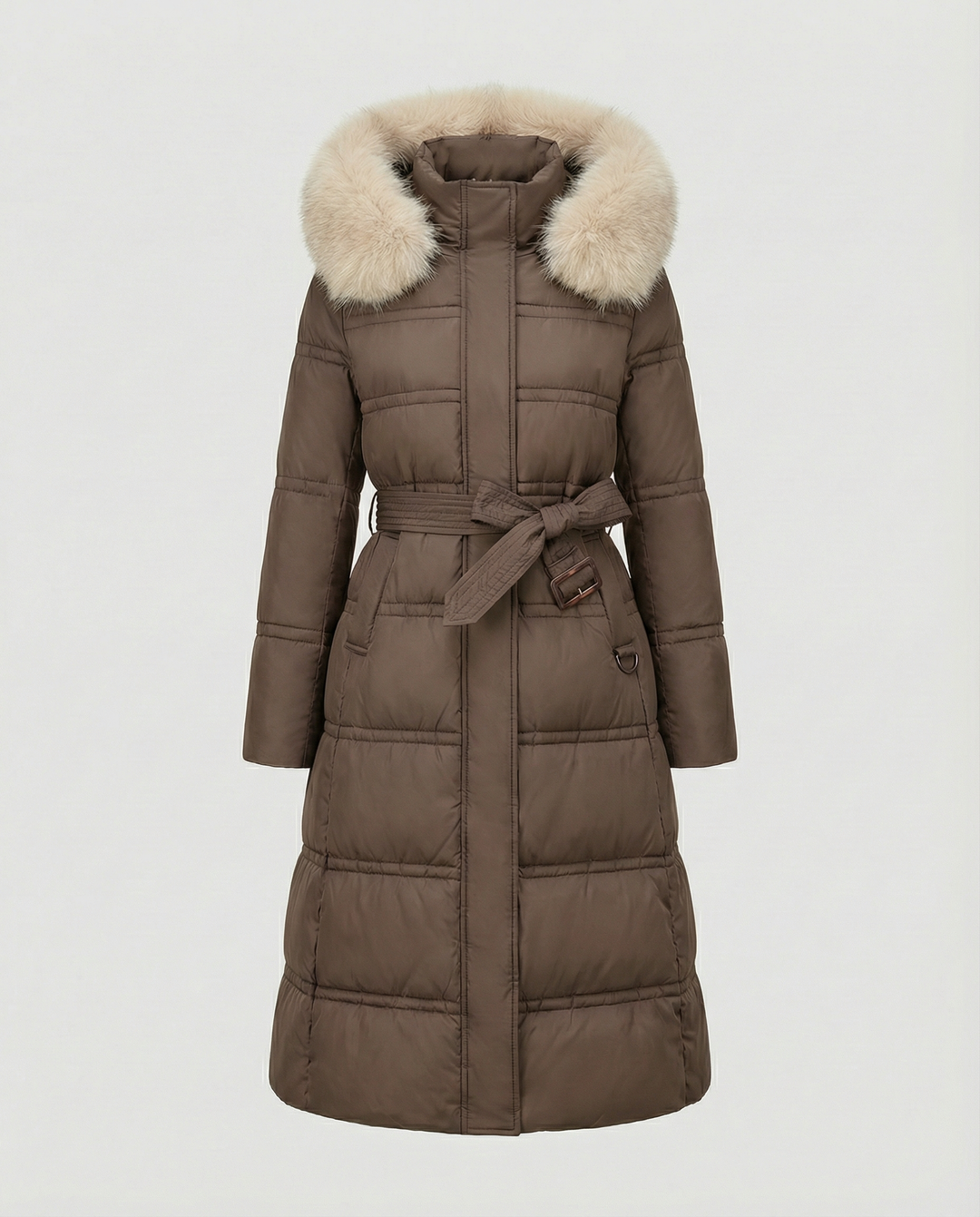 Long padded coat women winter