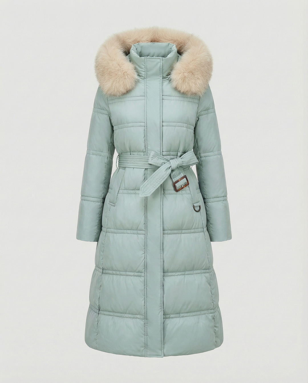 Long padded coat women winter