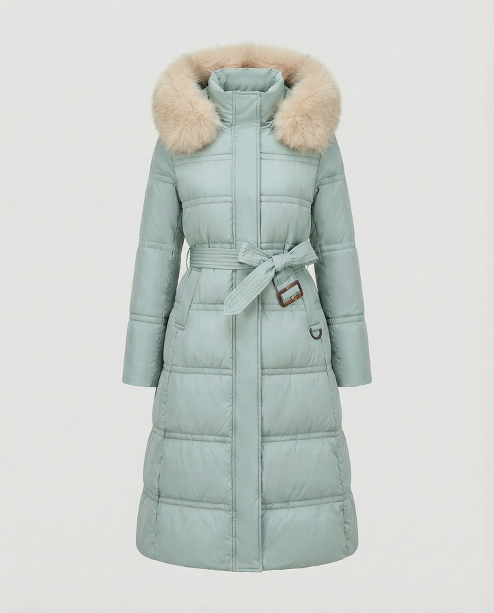 Long padded coat women winter