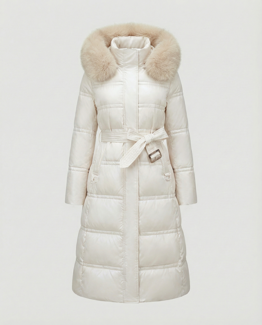 Long padded coat women winter