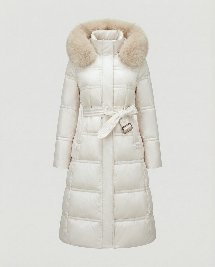 Long padded coat women winter