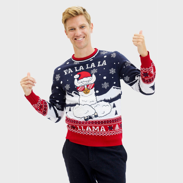 Mune | Fa La La La Llama Sweater Men's
