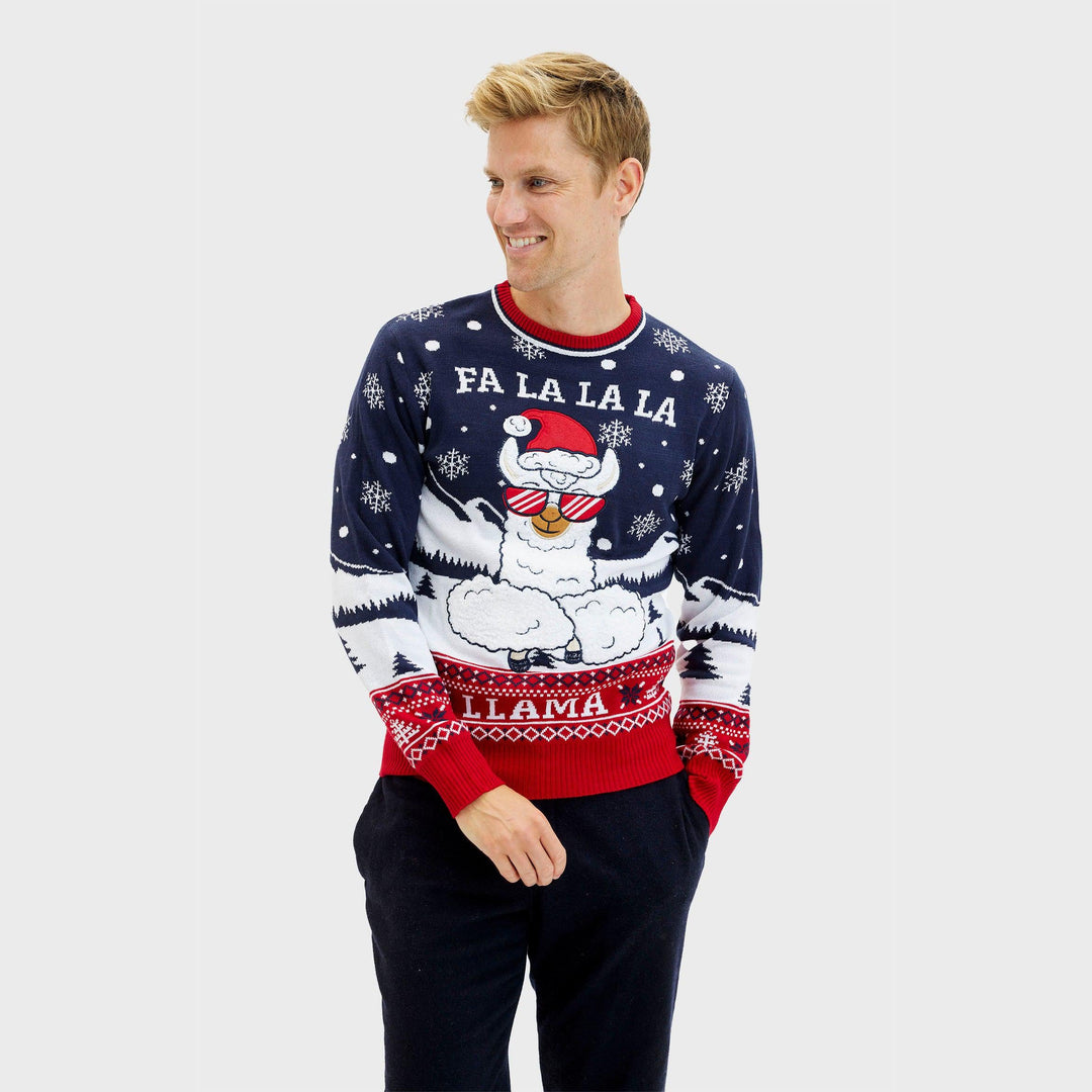 Mune | Fa La La La Llama Sweater Men's