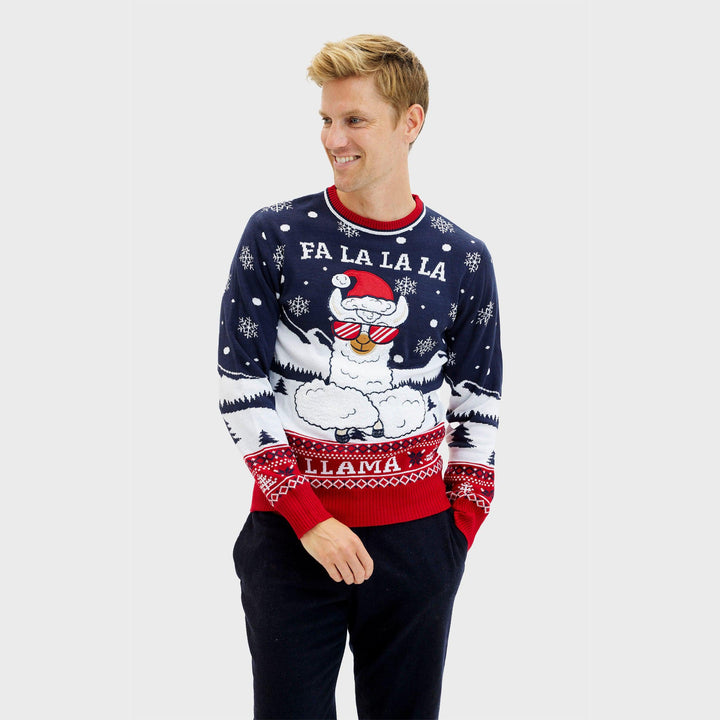 Mune | Fa La La La Llama Sweater Men's