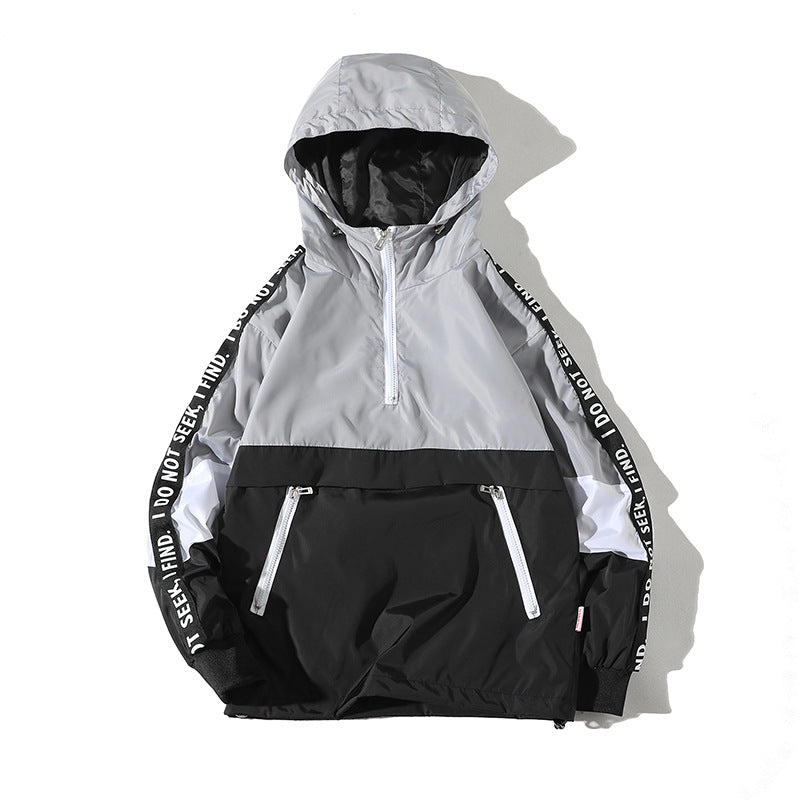 Men's Hooded Shell Jacket Mune Fashion