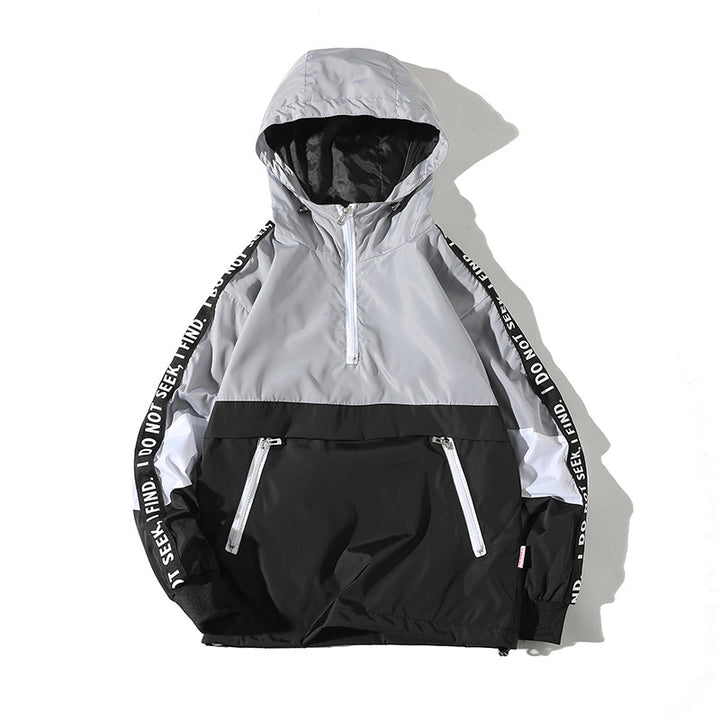Men's Hooded Shell Jacket Mune Fashion