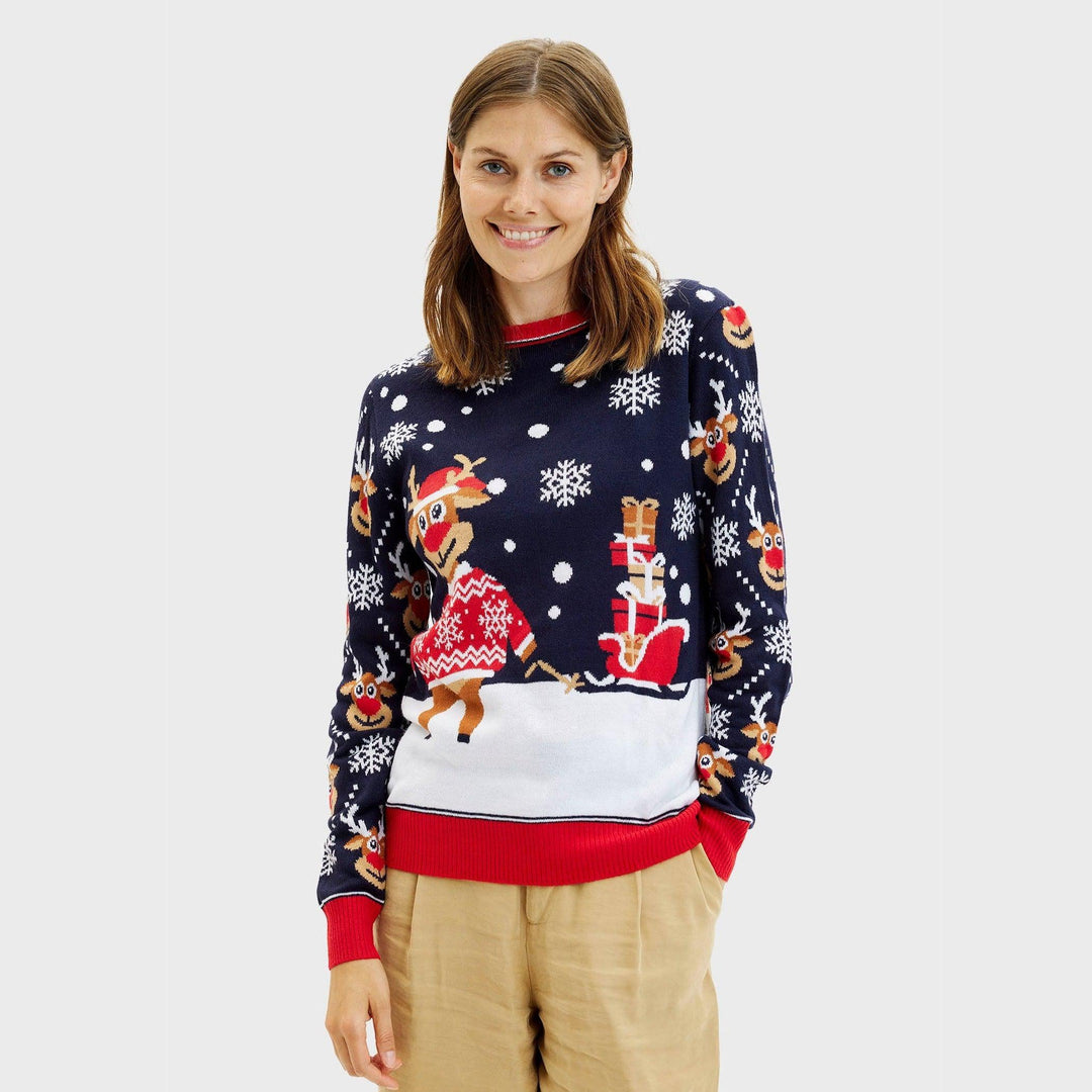 Mune | The Bringing Christmas Gifts Christmas Sweater Women's