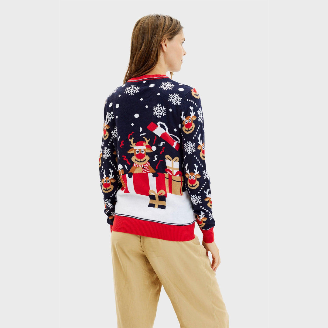 Mune | The Bringing Christmas Gifts Christmas Sweater Women's
