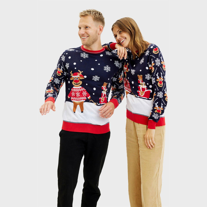 Mune | The Bringing Christmas Gifts Christmas Sweater Men