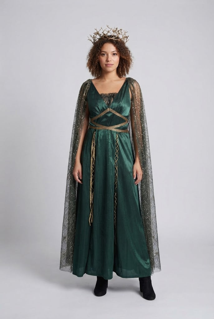 Ladies Elegant Suit with Swinging Sleeves Mune Fashion