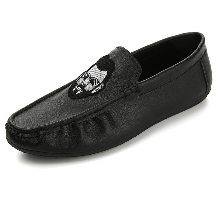 Men's Fashion Moccasins with Embroidery