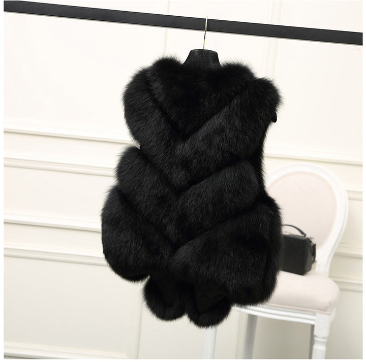 Mune | Women's Luxury Faux Fur Vest with Voluminous Details