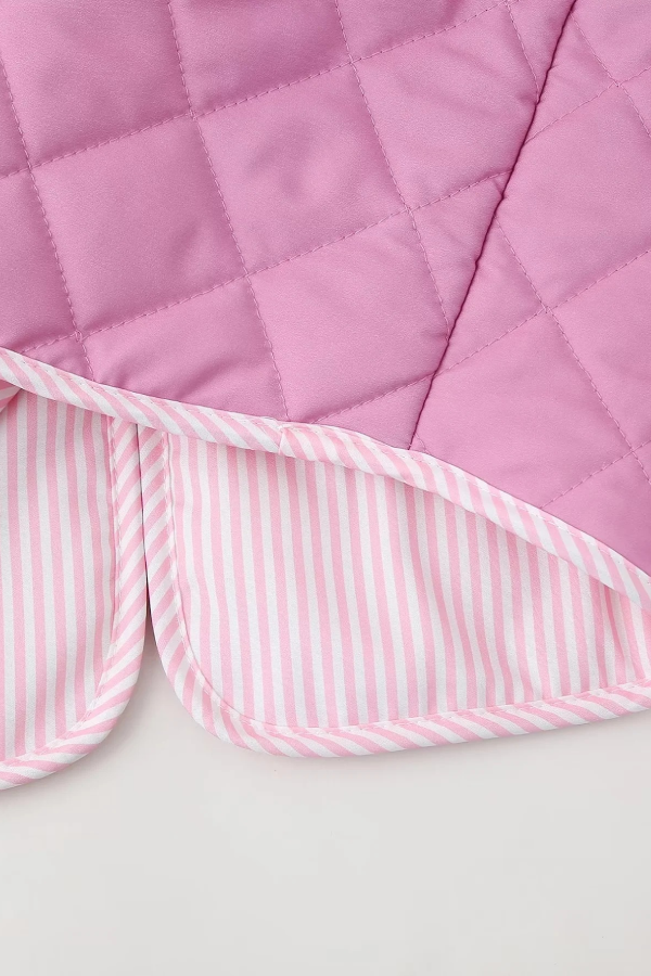 Mune | Print Bow Puffer Jacket