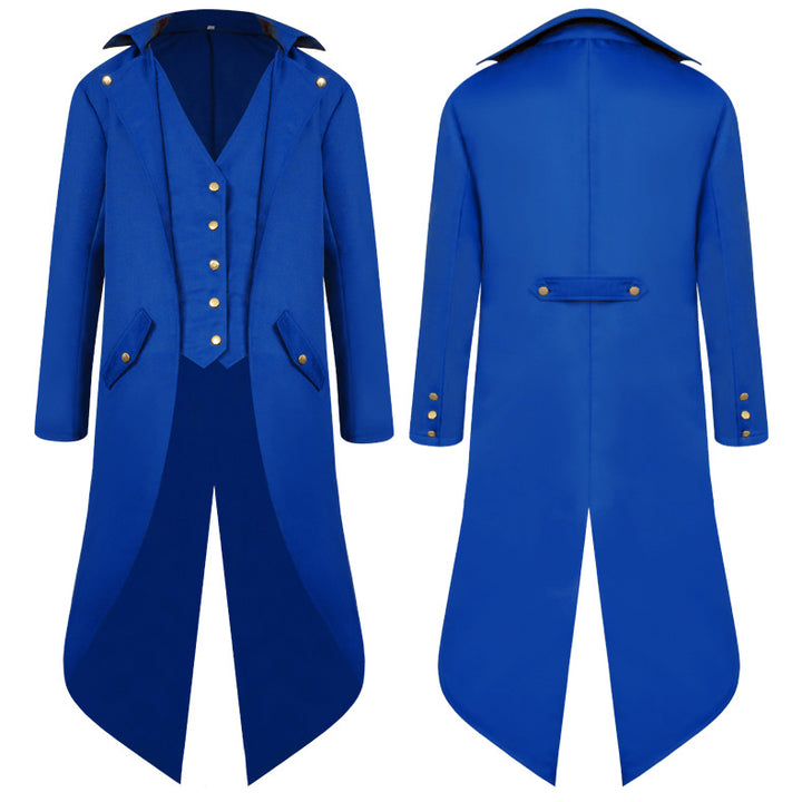 Men's tailored tailcoat with tail and integrated vest Mune Fashion