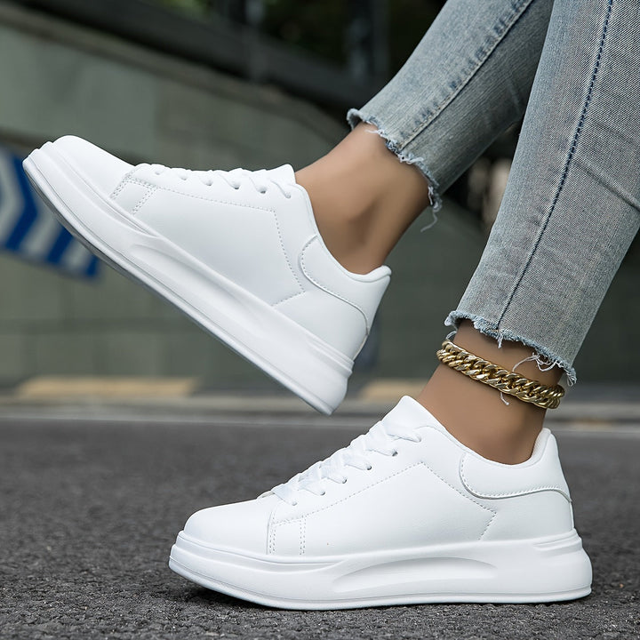 Mune Fashion | Women's White Sneakers Casual