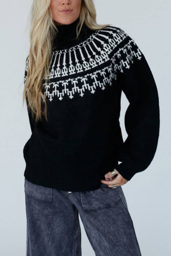 Mune | Christmas Thickened Turtleneck Long Sleeve Knitted Sweater