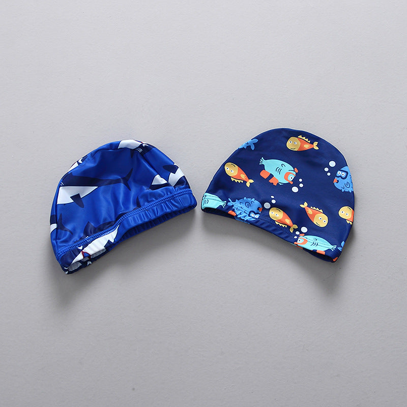 Ladies swim cap with cute crab pattern Mune Fashion