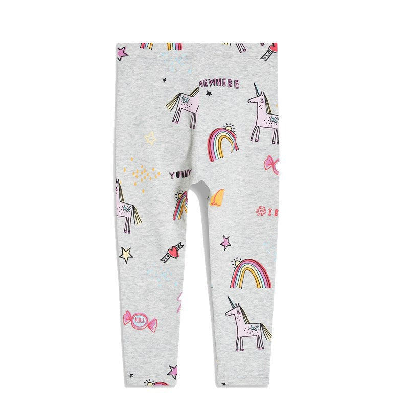 Girls leggings with enchanting rainbow and unicorn designs Mune Fashion