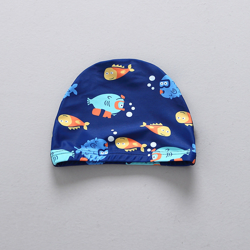 Ladies swim cap with cute crab pattern Mune Fashion